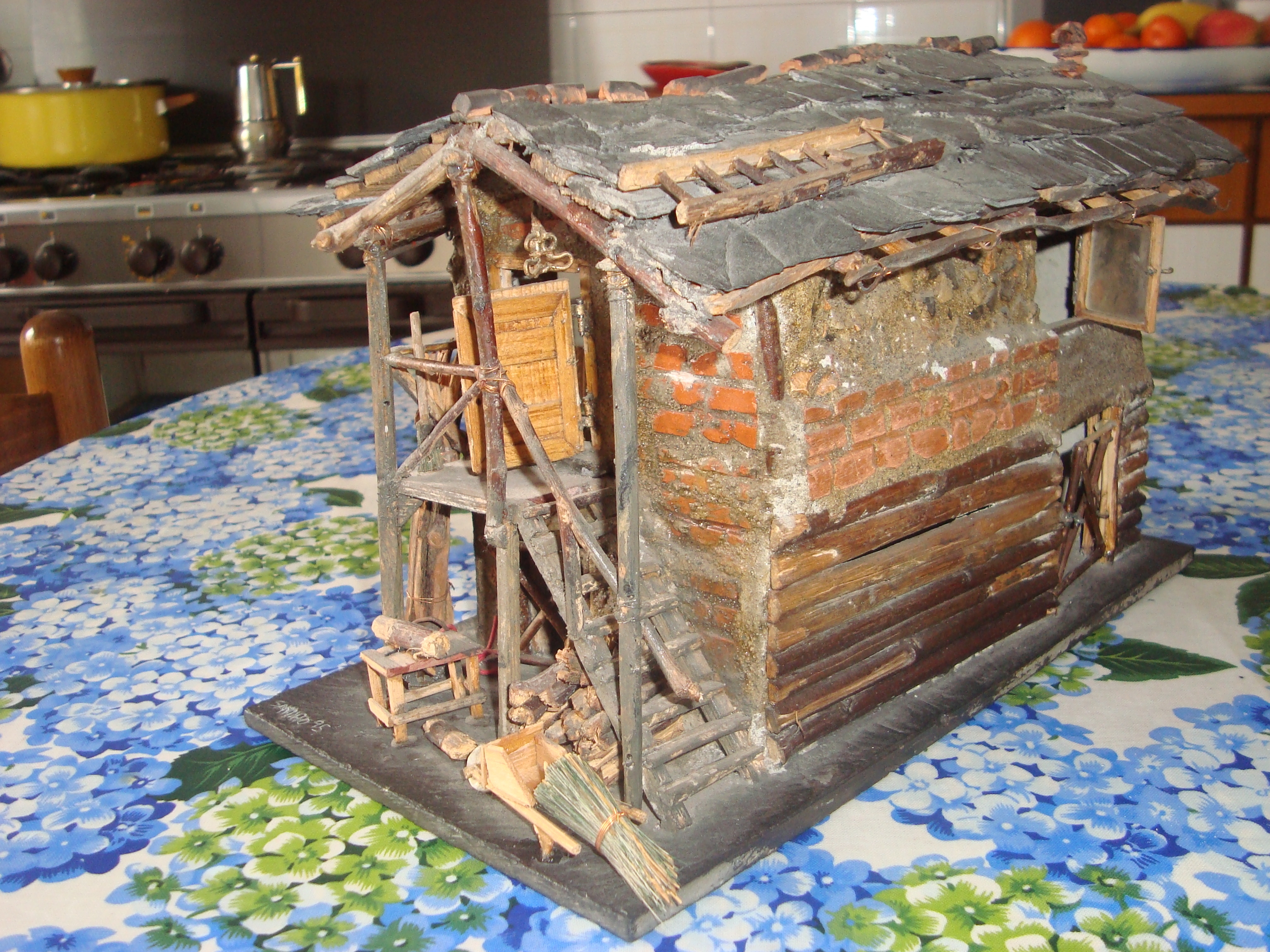 Le casette di ardesia scritto da alfred « parliamone Come costruire una casa in miniatura
