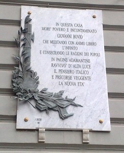 Giovanni_BovioTarga a Napoli