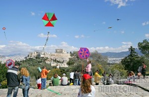 Apokreas , Clean Monday , Kite flying festival , first day of Lent 4
