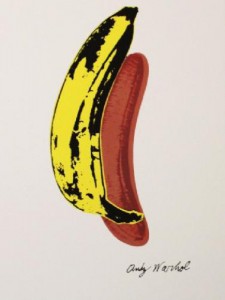 Banane Andy Worhol