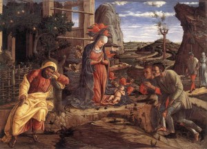 Andrea Mantegna L’Adorazione dei pastori’ 1450-1451 