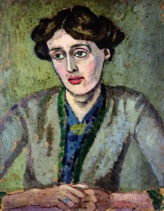 Virginia Woolf ritratto di Roger Fry