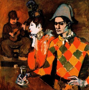 Arlecchino di Picasso 1905
