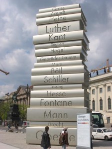 monumento libri a Berlino
