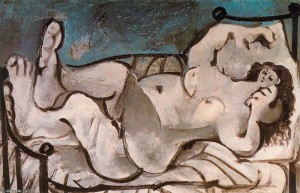 4.nudo di Pablo Picasso primo 1900